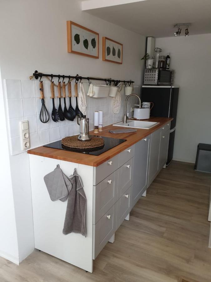 Ferienwohnung Lindenhof, Zentrumsnah Mit Terrasse Und Grillmoeglichkeit Magdeburg Exterior foto